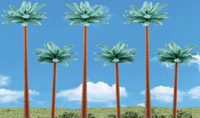 Woodland Scenics Woodland Scenics 4152 Palm Trees 6/pk