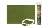 Woodland Scenics Woodland Scenics 4161 Green ReadyGrass Sheet (11x16)