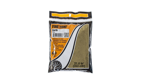 Woodland Scenics Woodland Scenics 42 Fine Turf/Earth Bag