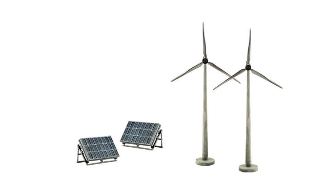 Woodland Scenics Woodland Scenics 4448 Alternative Energy Scene Setters