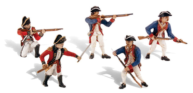 Woodland Scenics Woodland Scenics 4454 Revolutionary War Soldiers Scene Setters®