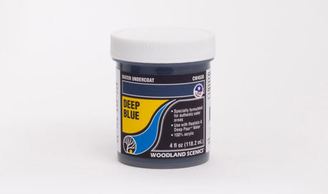 Woodland Scenics Woodland Scenics 4530 Water Undercoat – Deep Blue