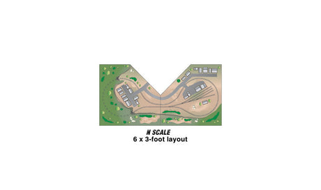 Woodland Scenics Woodland Scenics 4802 Mod-U-Rail Corner Module