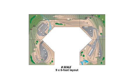 Woodland Scenics Woodland Scenics 4802 Mod-U-Rail Corner Module