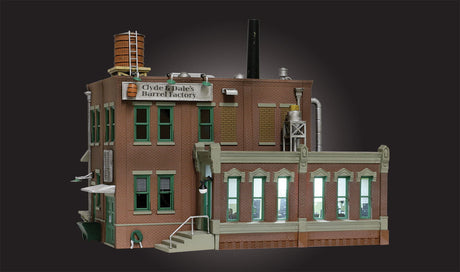 Woodland Scenics Woodland Scenics 4924 N Scale Clyde & Dale's Barrel Factory Built and Ready