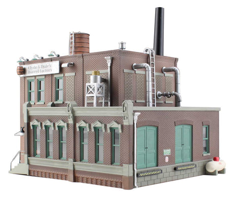 Woodland Scenics Woodland Scenics 4924 N Scale Clyde & Dale's Barrel Factory Built and Ready