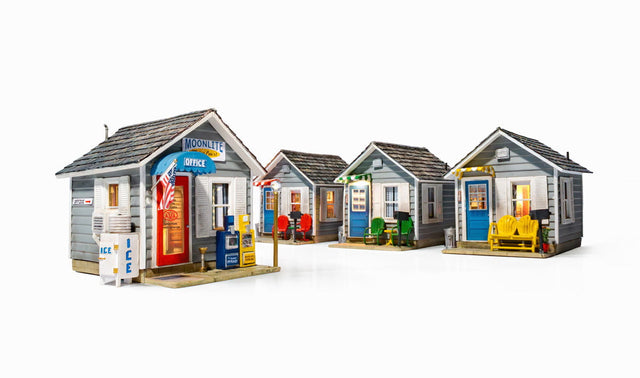 Woodland Scenics Woodland Scenics 4963 N Scale Moonlite Motor Court