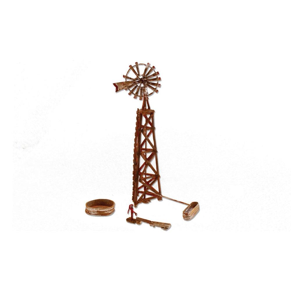 Woodland Scenics Woodland Scenics 5042 HO Scale Old Windmill Built and Ready