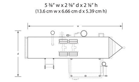 Woodland Scenics Woodland Scenics 5060 HO Scale  Grillin’ & Chillin’ Trailer Built and Ready