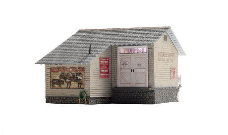 Woodland Scenics Woodland Scenics 5068 HO Carver’s Butcher Shoppe Built and Ready