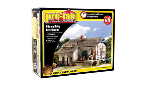 Woodland Scenics Woodland Scenics 5185 HO Pre-Fab O'Leary Dairy Distribution