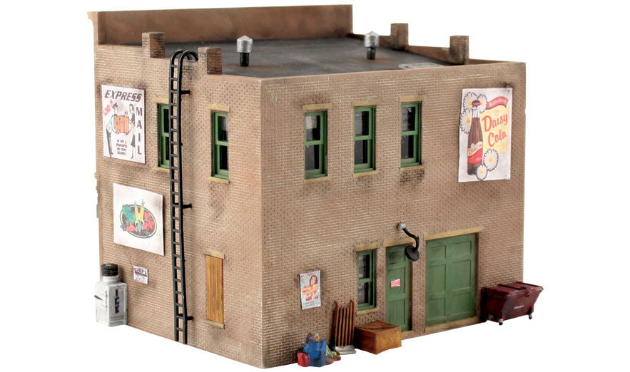 Woodland Scenics Woodland Scenics  5200 N Scale Pre-Fab Fresh Market Kit DPM Kit