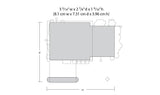 Woodland Scenics Woodland Scenics 5203 N Scale Pre-Fab Sonny's Super Service Kit DPM Kit