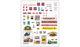 Woodland Scenics Woodland Scenics 5203 N Scale Pre-Fab Sonny's Super Service Kit DPM Kit