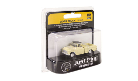 Woodland Scenics Woodland Scenics 5597 HO Scale Work Truck Just Plug Vehicle