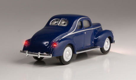 Woodland Scenics Woodland Scenics 5598 HO Scale Blue Coupe Just Plug Vehicle