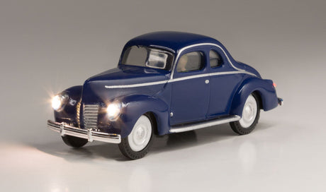 Woodland Scenics Woodland Scenics 5598 HO Scale Blue Coupe Just Plug Vehicle