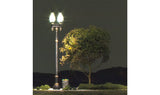 Woodland Scenics Woodland Scenics 5640 N Scale Just Plug Double Lamp Post Street Lights