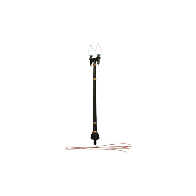 Woodland Scenics Woodland Scenics 5640 N Scale Just Plug Double Lamp Post Street Lights