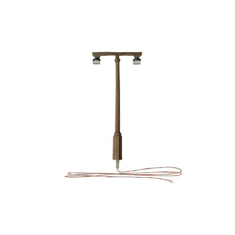 Woodland Scenics Woodland Scenics 5676 HO Scale Just Plug Twin Lamp Street Lights