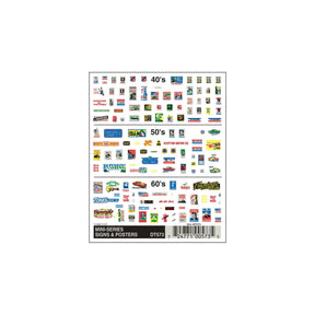 Woodland Scenics Woodland Scenics 573 Mini Signs & Posters