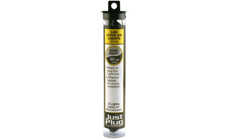 Woodland Scenics Woodland Scenics 5740 Just Plug Warm White Stick-on LED Lights