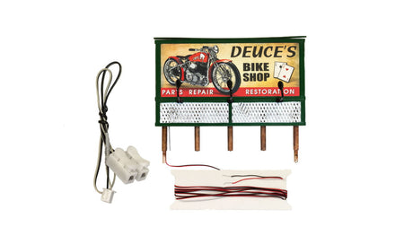 Woodland Scenics Woodland Scenics 5792 HO Scale Billboard Deuce’s Parts & Repair