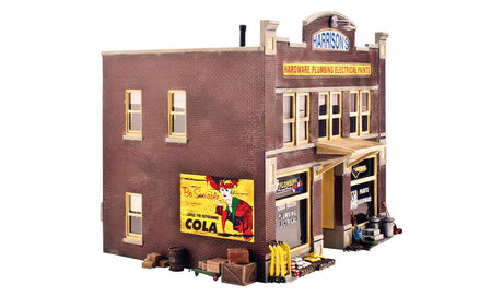 Woodland Scenics Woodland Scenics 5842 O Scale Harrison's Hardware Built and Ready