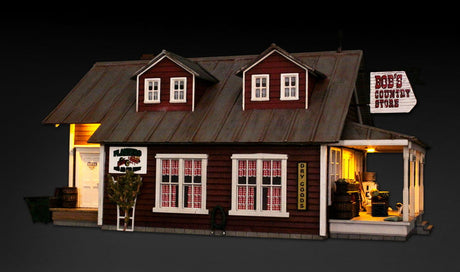 Woodland Scenics Woodland Scenics 5845 O Scale Country Store Expansion Built and Ready