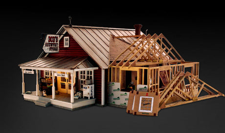 Woodland Scenics Woodland Scenics 5845 O Scale Country Store Expansion Built and Ready