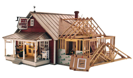 Woodland Scenics Woodland Scenics 5845 O Scale Country Store Expansion Built and Ready