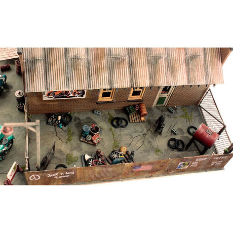 Woodland Scenics Woodland Scenics 5846 O Scale Deuce's Cycle Shop Built and Ready