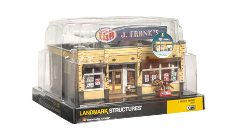 Woodland Scenics Woodland Scenics 5851 O Scale J. Frank’s Grocery Built and Ready