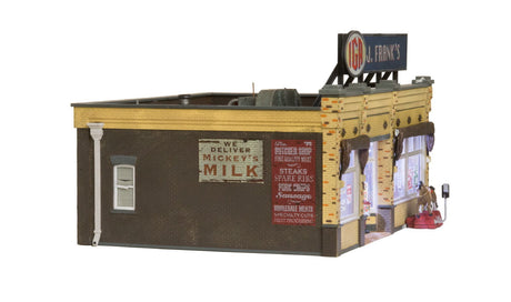 Woodland Scenics Woodland Scenics 5851 O Scale J. Frank’s Grocery Built and Ready