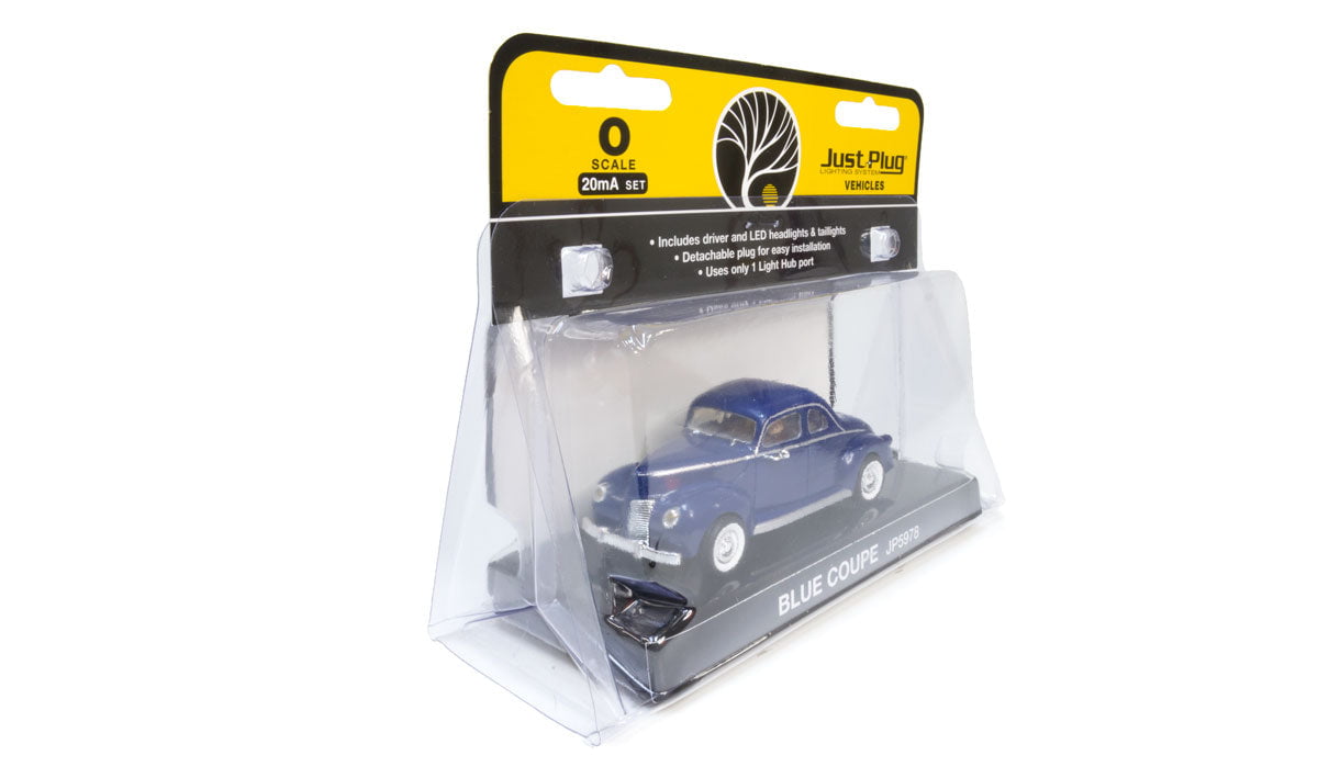 Woodland Scenics Woodland Scenics 5978 O Scale Just Plug Blue Coupe