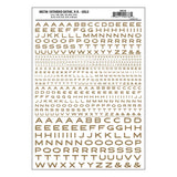 Woodland Scenics Woodland Scenics 736 Ext. RR Gothic Letters / Gold