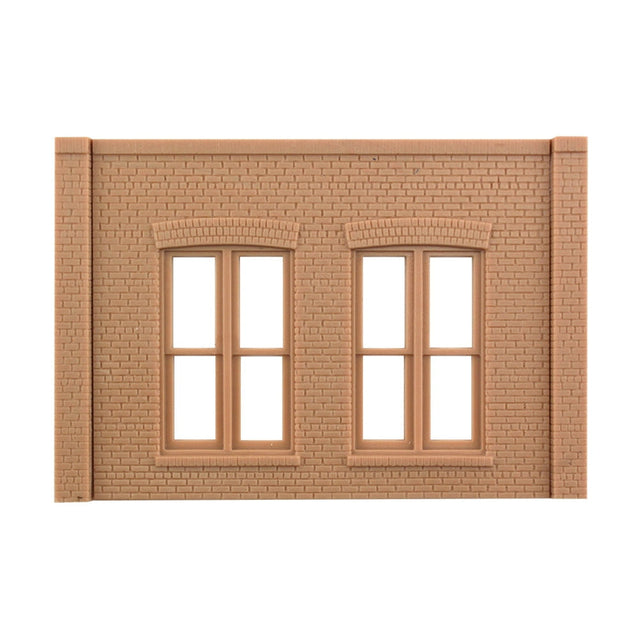 Woodland Scenics Woodland Scenics 90106 O Scale Double Rectagular Window Wall DPM Kit