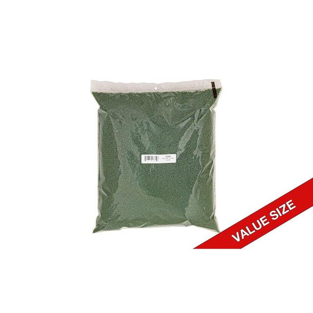 Woodland Scenics Woodland Scenics Dark Green Coarse Turf Value Size Bag