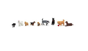 Woodland Scenics Woodland Scenics HO Cat & Dogs