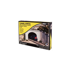 Woodland Scenics Woodland Scenics HO Double Concrete Portal