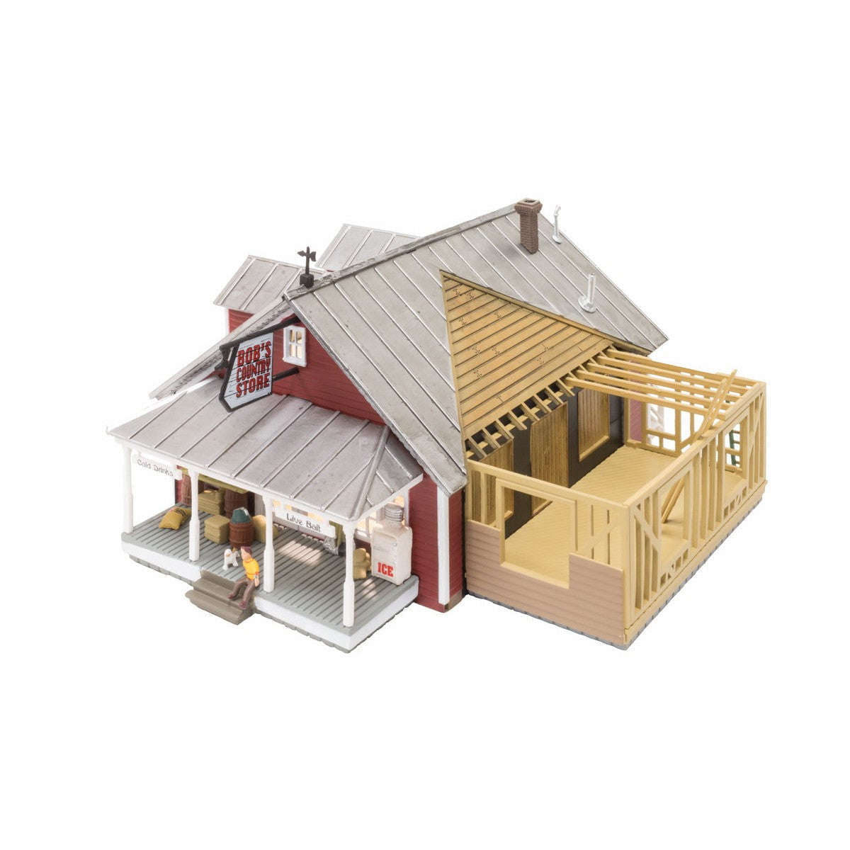 Woodland Scenics Woodland Scenics HO Scale  Country Store Expansion Built and Ready