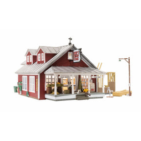 Woodland Scenics Woodland Scenics HO Scale  Country Store Expansion Built and Ready