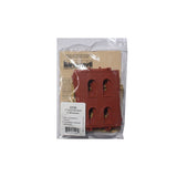 Woodland Scenics Woodland Scenics HO Scale DPM 2-Story Wall Arched 4-Windows