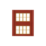 Woodland Scenics Woodland Scenics HO Scale DPM 2-Story Wall Victorian Windows