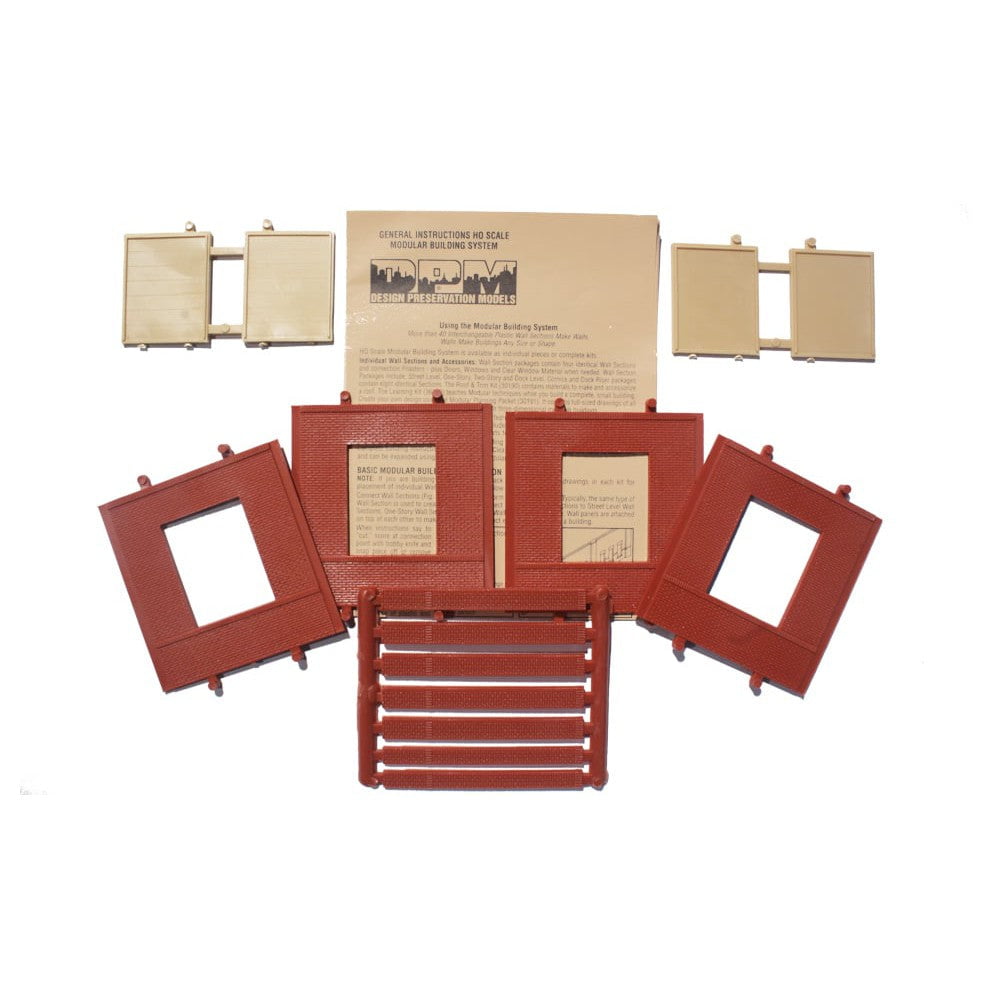 Woodland Scenics Woodland Scenics HO Scale DPM Dock Level Wall Overhead Freight Door