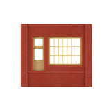 Woodland Scenics Woodland Scenics HO Scale DPM Dock Level Wall Steel Sash Entry