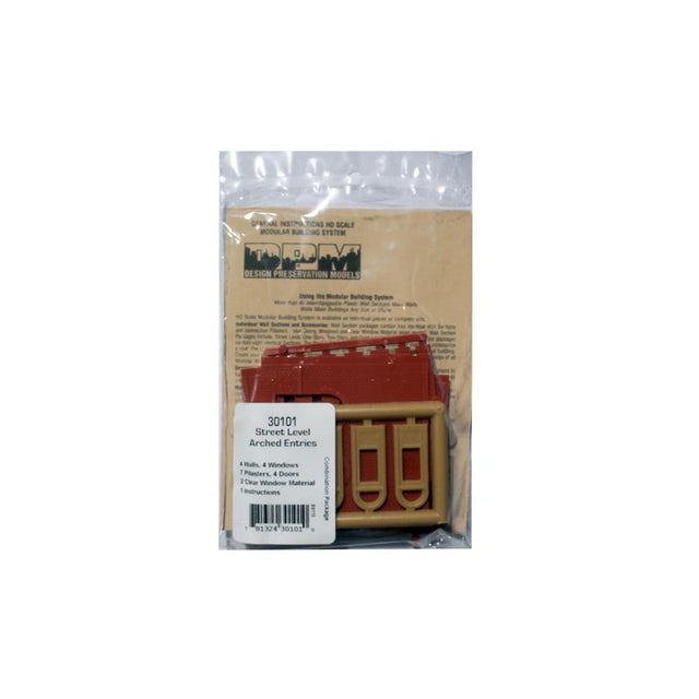 Woodland Scenics Woodland Scenics HO Scale DPM Street Level Wall Entry