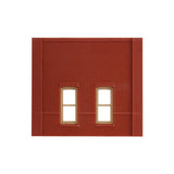 Woodland Scenics Woodland Scenics HO Scale DPM Street Level Wall Small Rectangular Windows