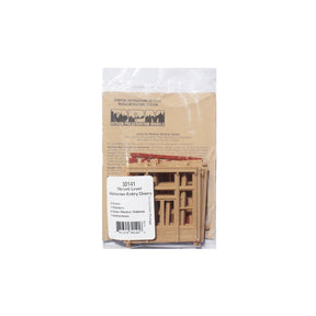 Woodland Scenics Woodland Scenics HO Scale DPM Street Level Wall Victorian Entry