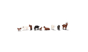 Woodland Scenics Woodland Scenics HO Scale Goat Herd